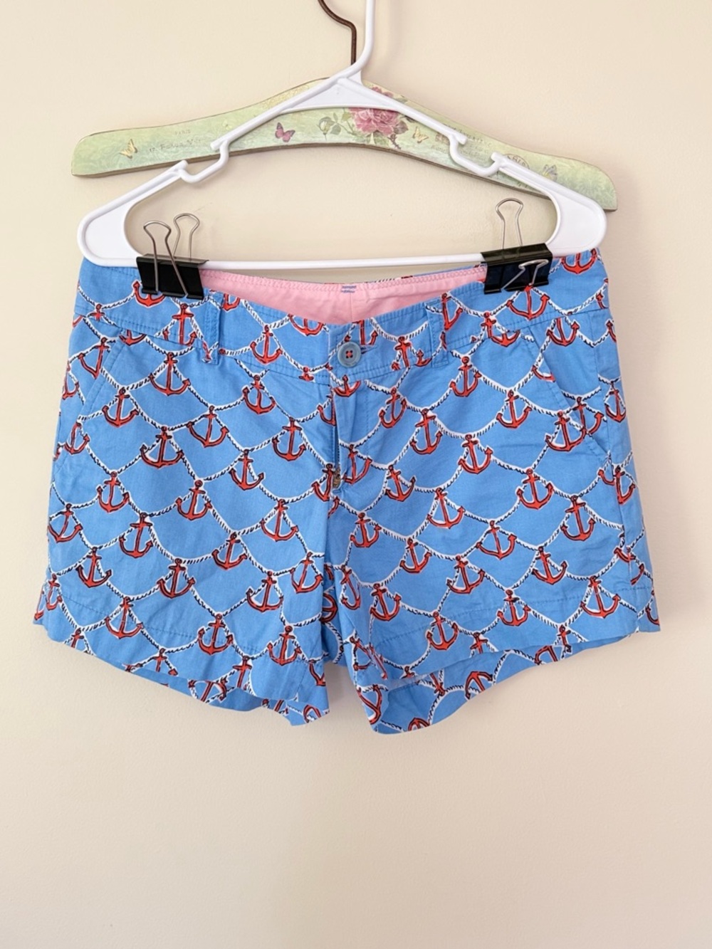 Lilly Pulitzer Callahan Shorts Anchors Away Print Size 6
